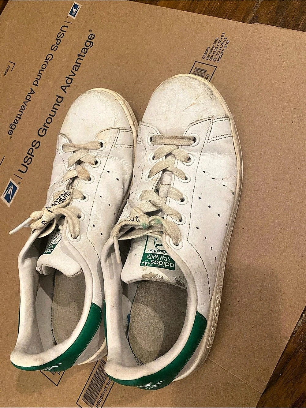 adidas Stan Smith Sneakers in White & Green